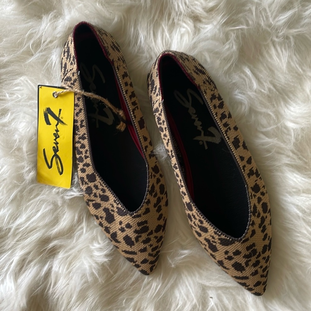Seven 7 Animal Print Flats
